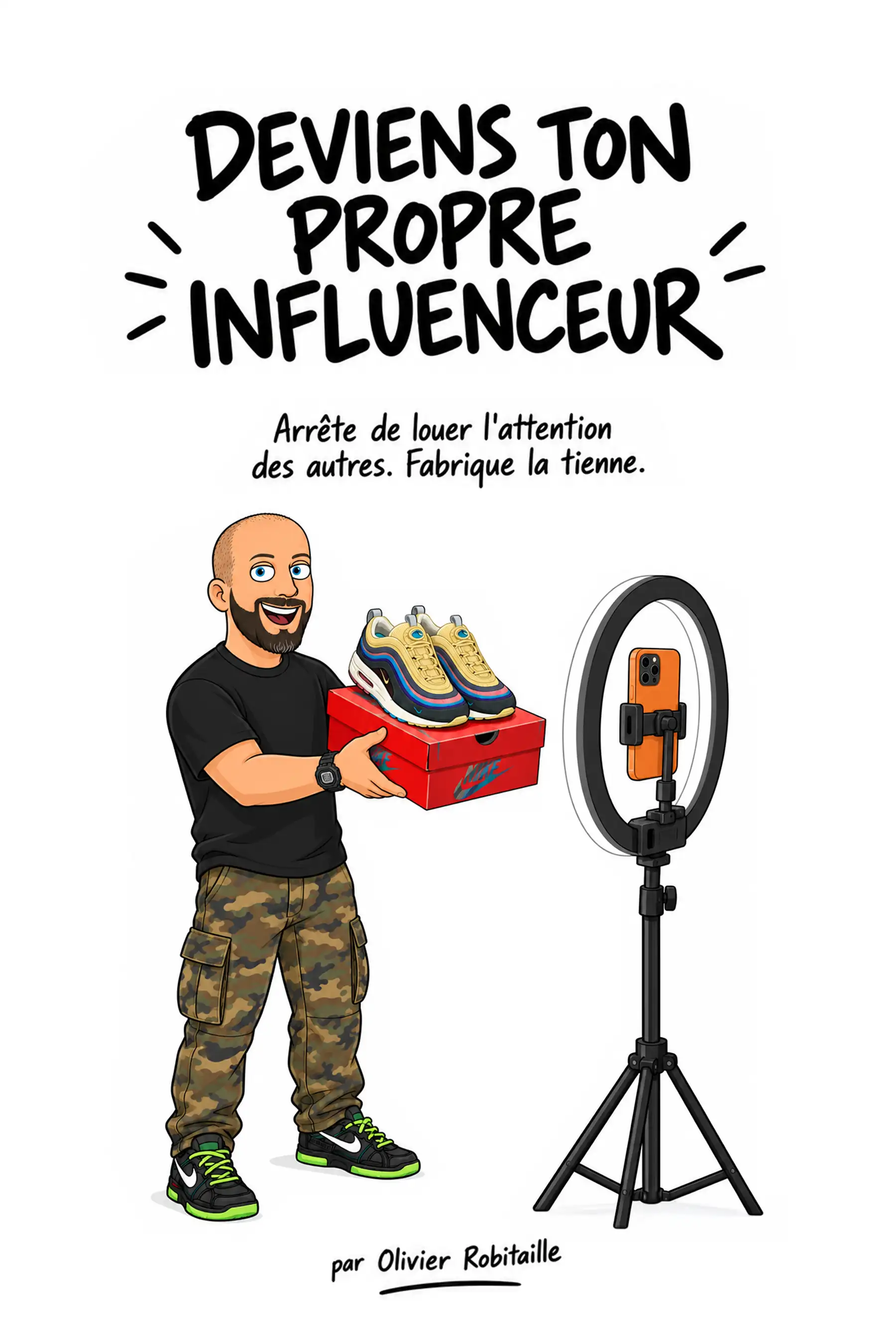 Couverture du livre Deviens ton propre influenceur